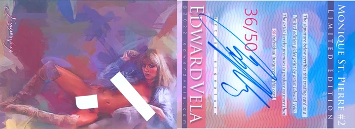 Monique St. Pierre autograph