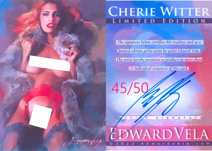 Cherie Witter autograph