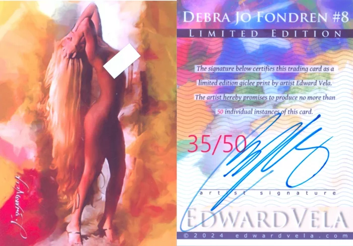 Debra Jo Fondren autograph