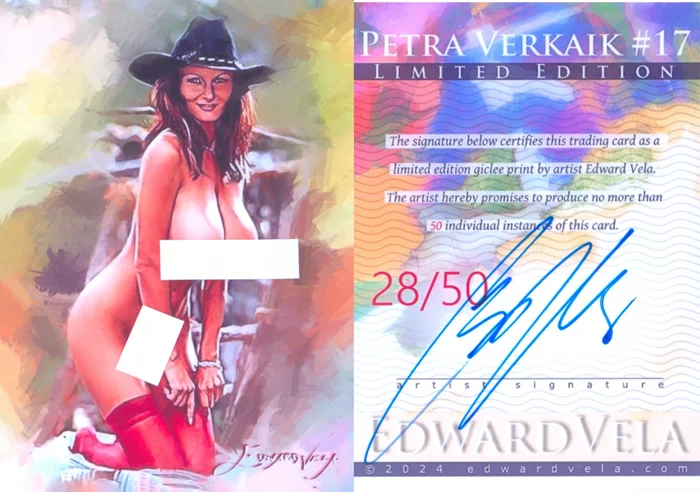 Petra Verkaik autograph