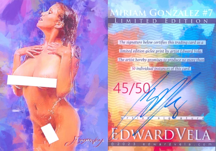 Miriam Gonzalez autograph