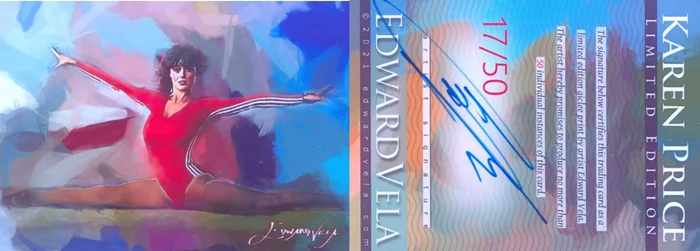 Karen Price autograph