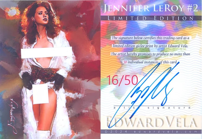 Jennifer Leroy autograph
