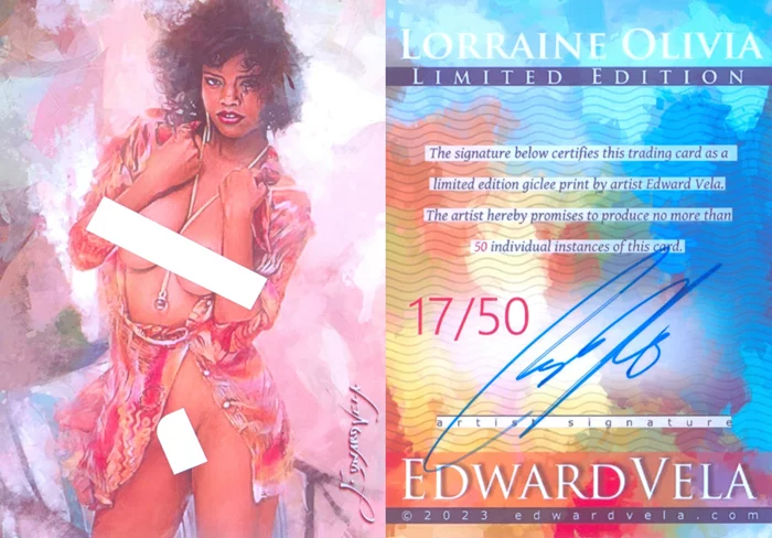 Lorraine Olivia autograph