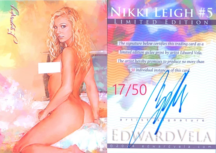 Nikki Leigh autograph