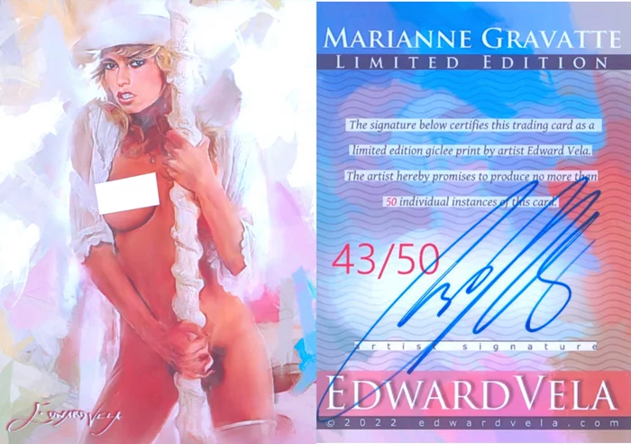 Marianne Gravatte autograph