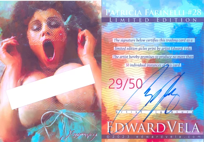 Patti Farinelli autograph