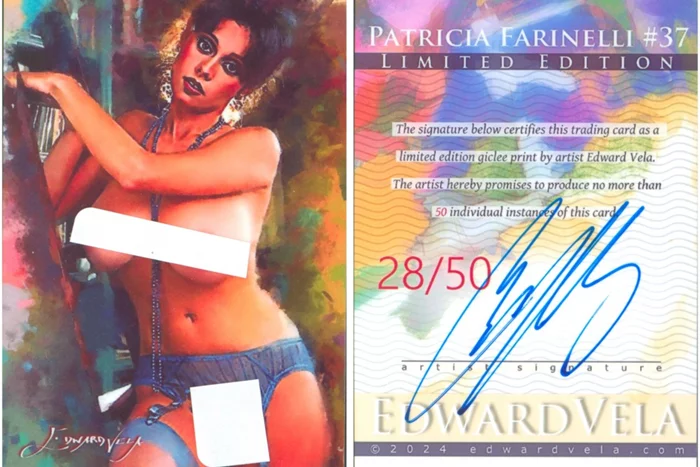 Patti Farinelli autograph
