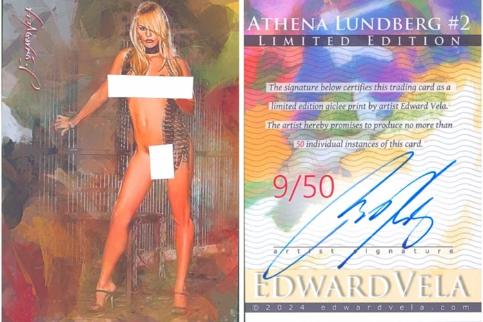 Athena Lundberg autograph