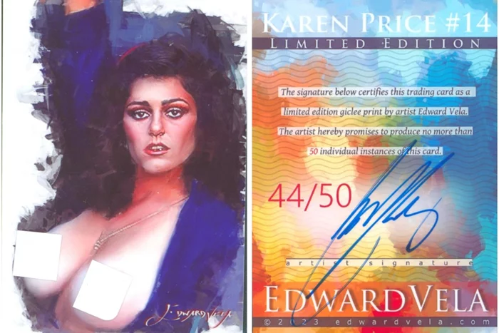Karen Price autograph