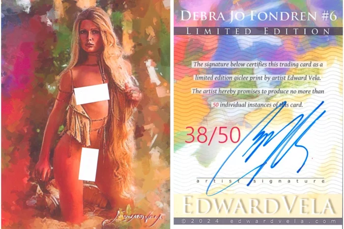 Debra Jo Fondren autograph
