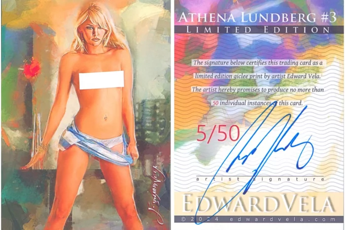 Athena Lundberg autograph