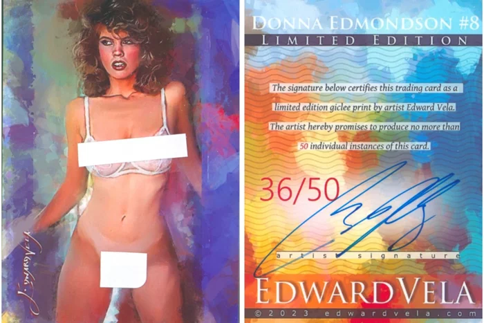 Donna Edmondson autograph