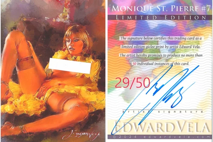 Monique St. Pierre autograph