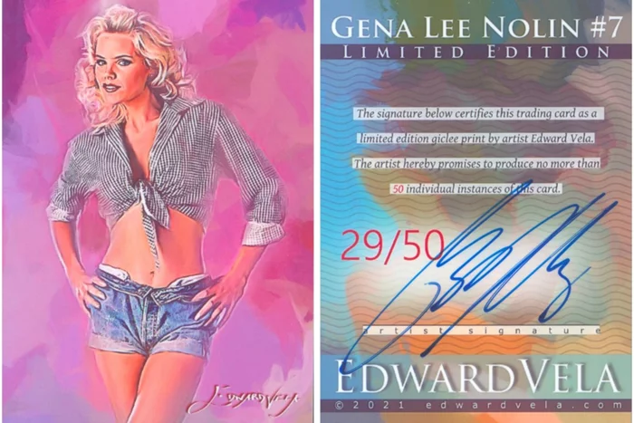 Gena Lee Nolin autograph