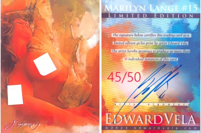 Marilyn Lange autograph