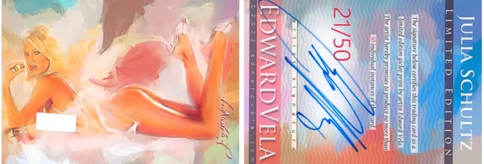 Julia Schultz autograph