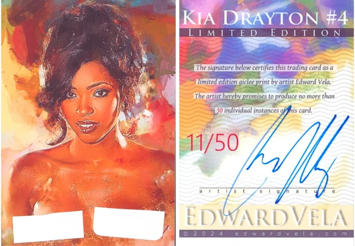 Kia Drayton autograph