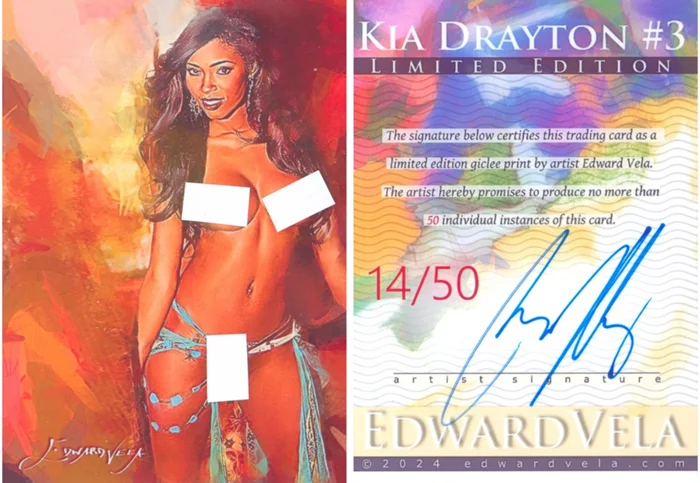 Kia Drayton autograph