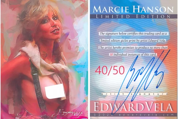 Marcie Hanson autograph