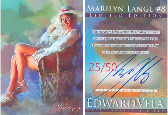 Marilyn Lange autograph