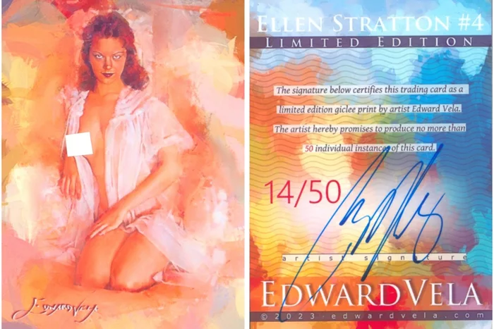 Ellen Stratton autograph