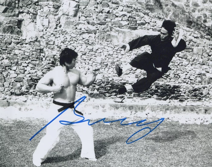Bolo Yeung autograph