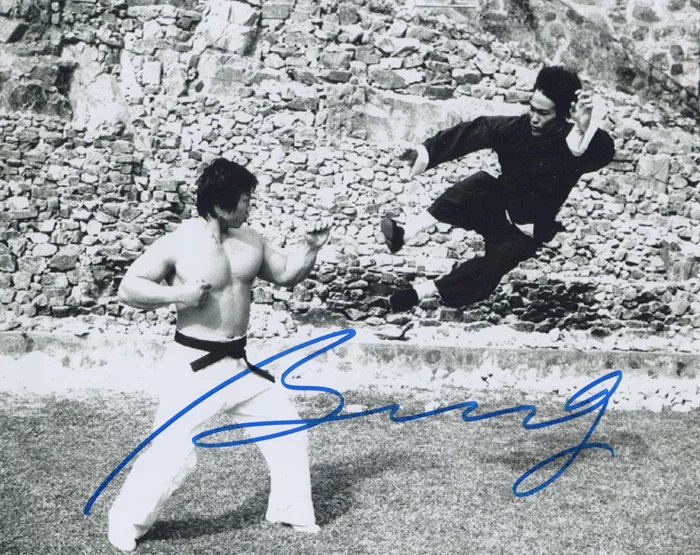 Bolo Yeung autograph