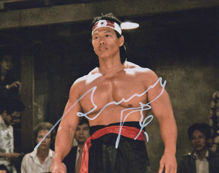 Bolo Yeung autograph