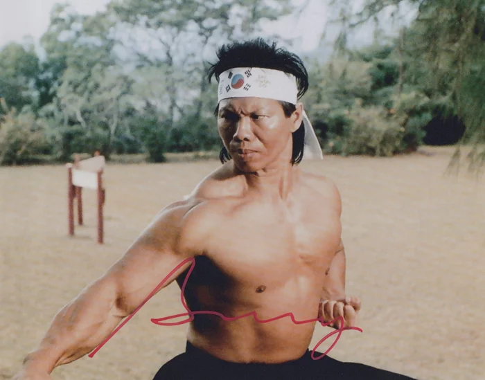Bolo Yeung autograph