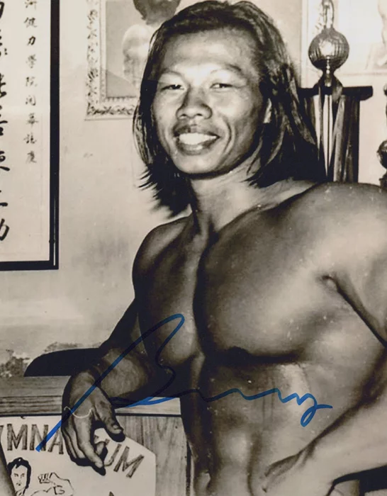 Bolo Yeung autograph