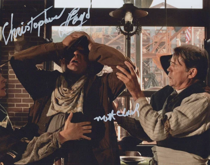 Back to the Future: Part III autograph