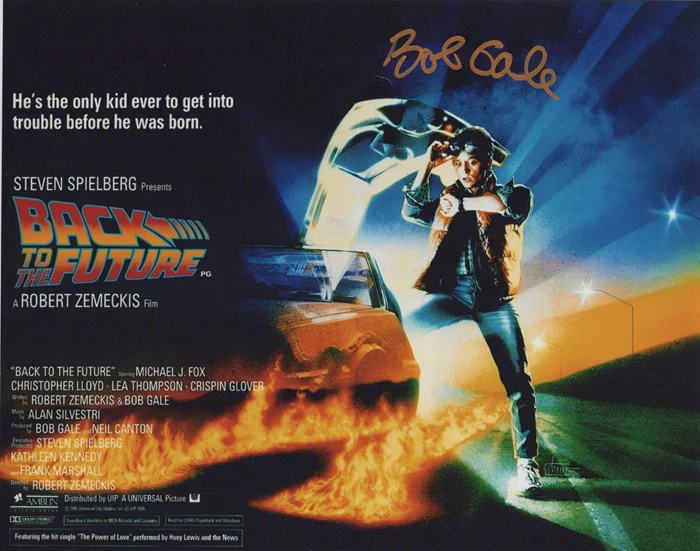 Bob Gale autograph