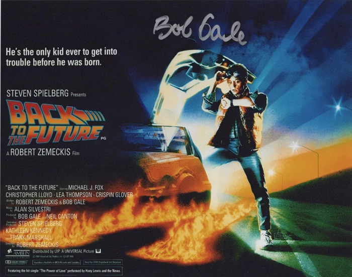 Bob Gale autograph