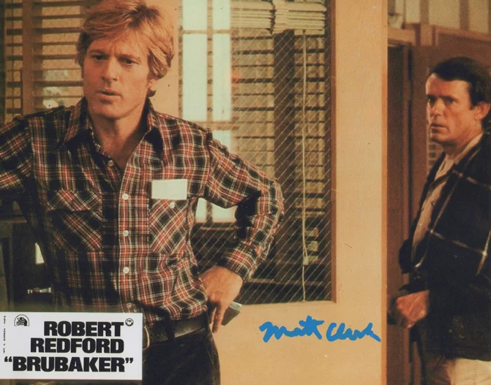 Matt Clark autograph