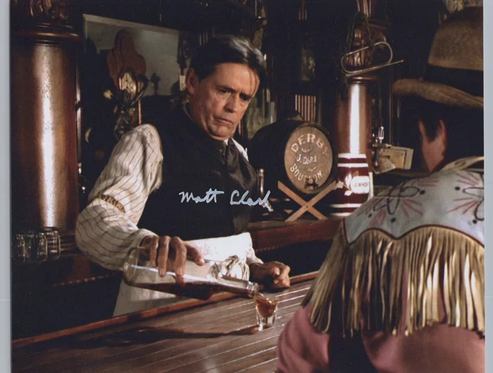 Matt Clark autograph