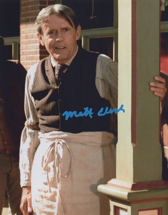 Matt Clark autograph