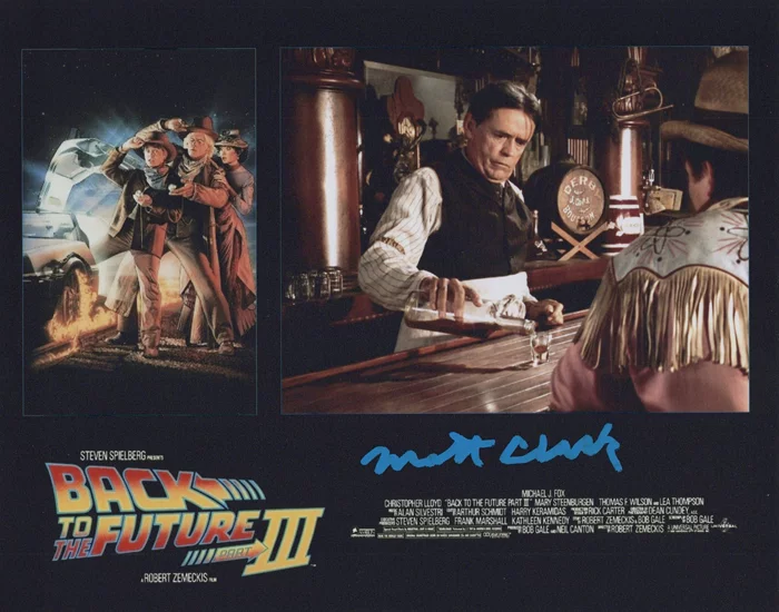 Matt Clark autograph