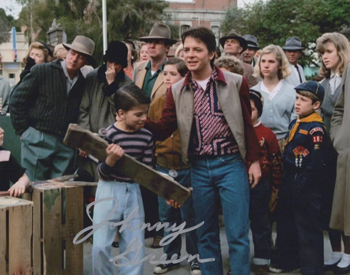 Johnny Green autograph