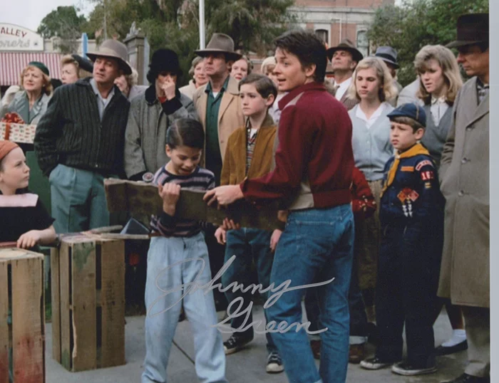 Johnny Green autograph