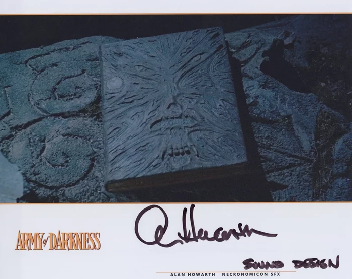 Alan Howarth autograph