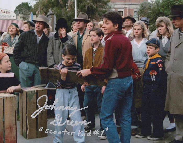 Johnny Green autograph