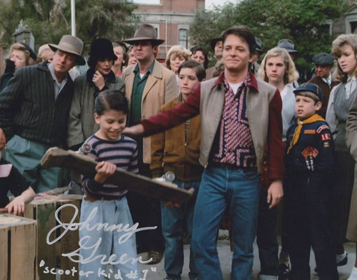 Johnny Green autograph