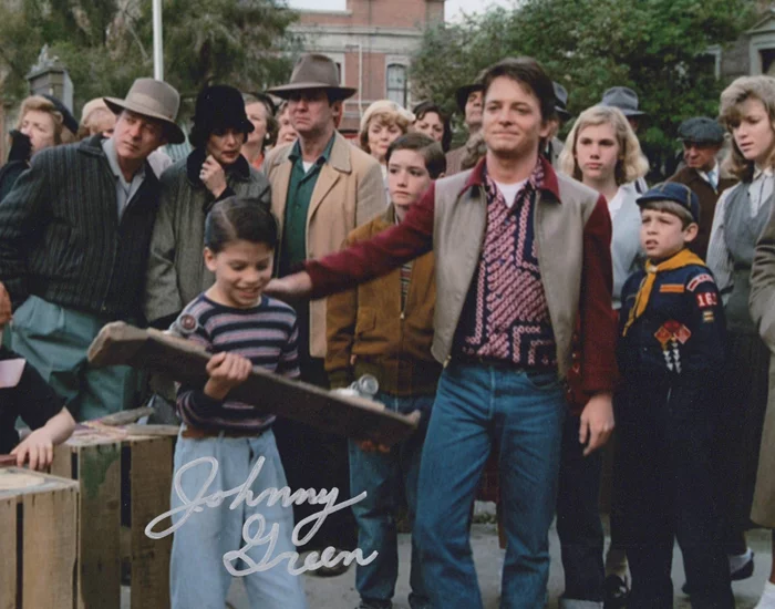 Johnny Green autograph