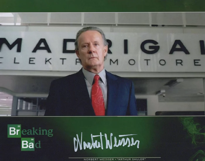 Norbert Weisser autograph