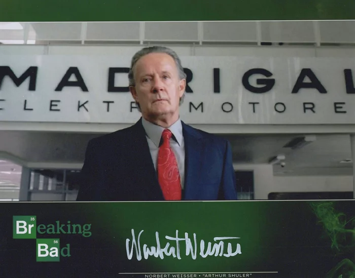 Norbert Weisser autograph