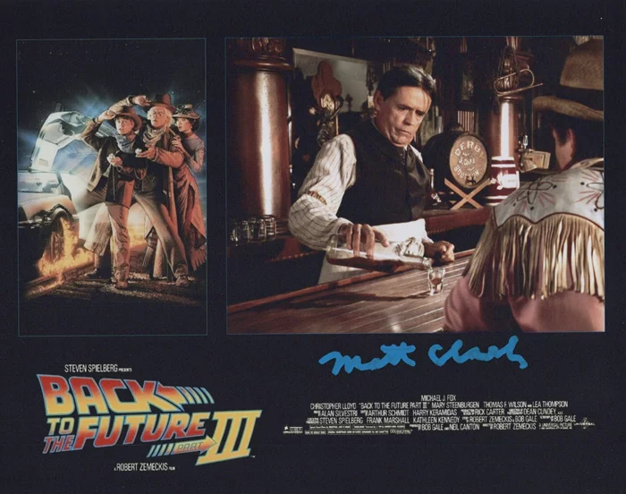 Matt Clark autograph