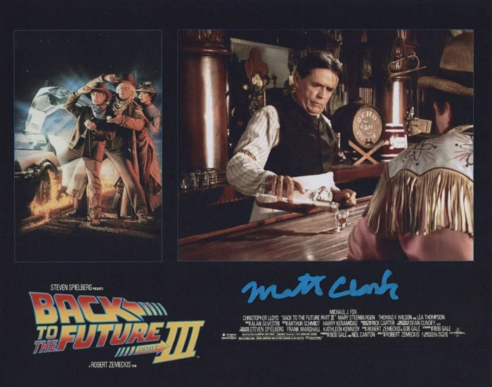 Matt Clark autograph