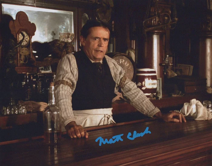 Matt Clark autograph