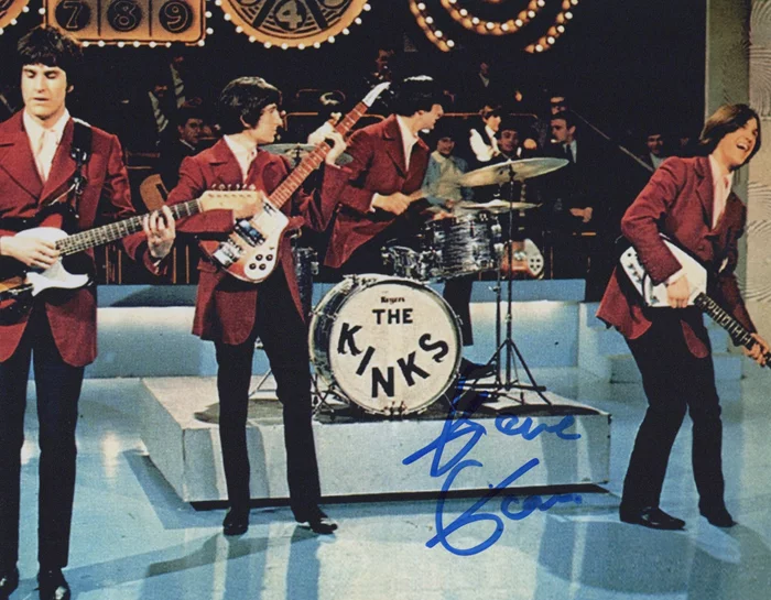 Dave Davies autograph